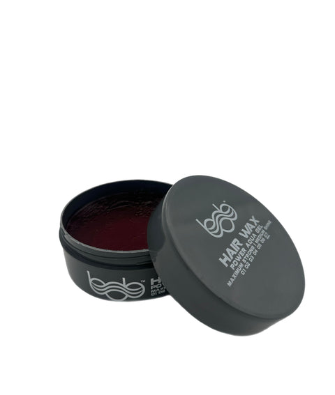 BOB Hair Wax Power Aqua Gel Maximum Strength Medium Shine 150ml GREY