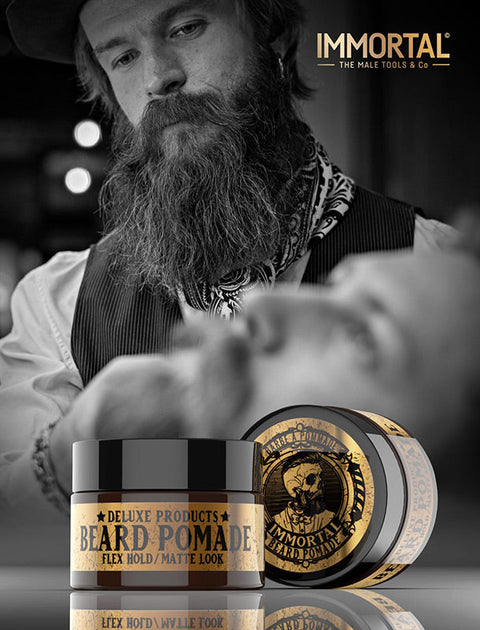 Immortal Beard & Moustache Pomade Wax 40ml