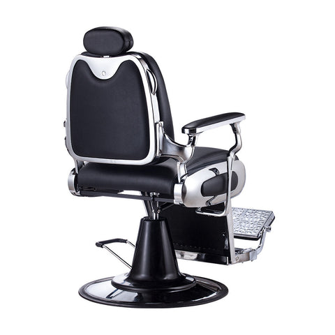 Karma Airlie Beach Barber Chair 04050102 - Black & Chrome - image 3