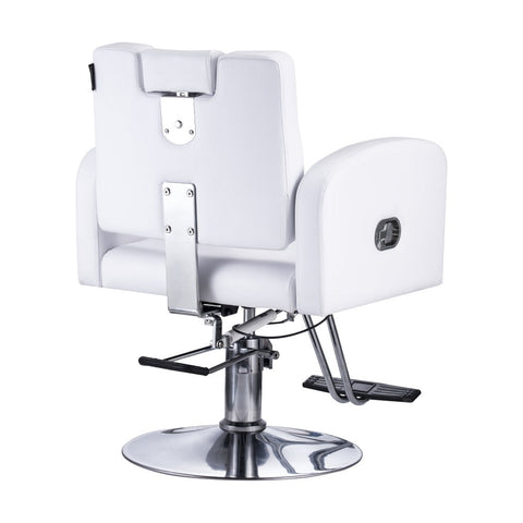 Karma Batlow Reclining Salon/ Barber/ Beauty Chair 02060402 - White - image 3