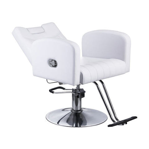 Karma Batlow Reclining Salon/ Barber/ Beauty Chair 02060402 - White - image 2