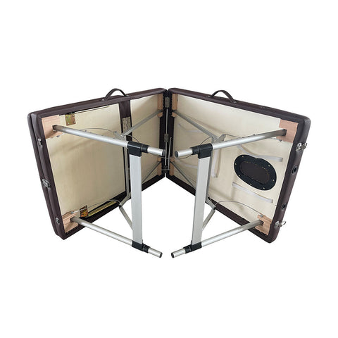 Karma Bluff Portable Foldable Massage Table Brown 09100502 - image 2