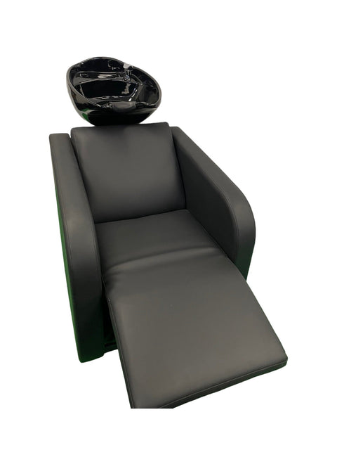 Karma Complete Shampoo Unit Clunes Electric Black with Black Deep Basin & Roller Ball Massage 0315012201ER - image 3