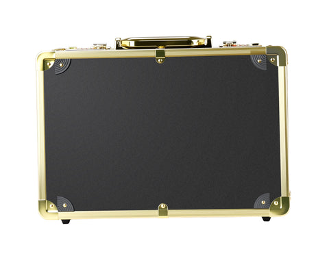 Karma Professional Portable Salon Hard Case Black with Gold Trim KC0103 - image 2