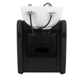 Karma Shampoo Unit Mosman with Shiatsu Massage Black with White Deep Basin 0318012204 - image 3