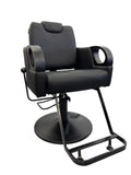Karma Tumut Reclining Salon/ Barber/ Beauty Chair 02230101 - Black