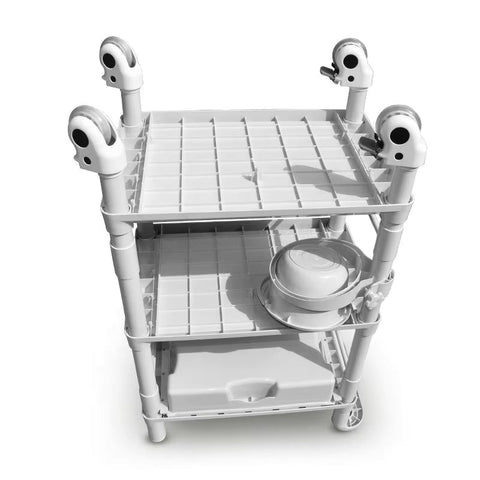 Karma Wilton 3 Tier Beauty & Medical Trolley Small 080904ST - image 2