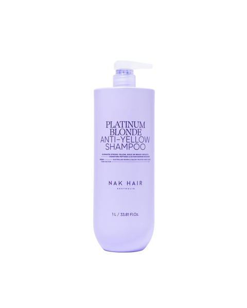 NAK Signature Platinum Blonde Anti-Yellow Treatment 60 Second Repair 1L