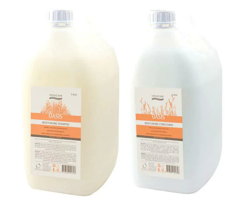 Natural Look Oasis Moisturizing Shampoo & Conditioner 5L Duo Bundle
