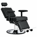 Karma Nerang Barber Chair Black & Chrome 04150102 - image 2
