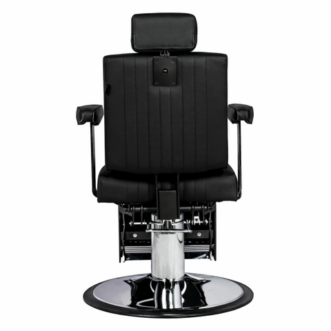 Karma Nerang Barber Chair Black & Chrome 04150102 - image 4