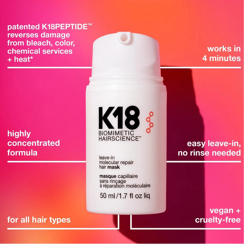 K18 Leave-In Molecular Repair Hair Mask 5ml