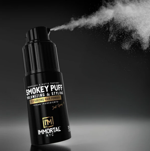 Immortal NYC Smokey Puff Volumising & Styling Powder Black 20gr - image 2
