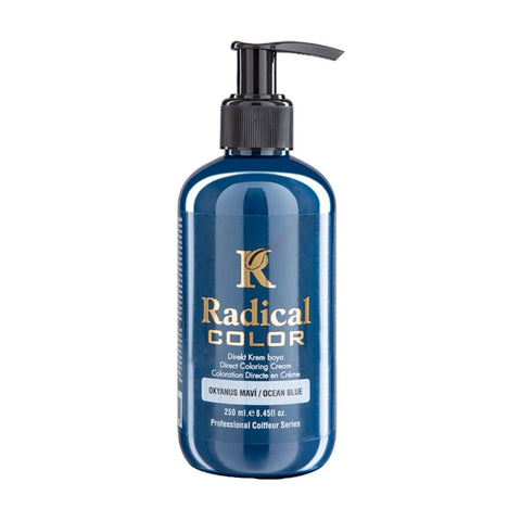 Radical Color Semi Permanent Hair Colour Ocean Blue 250ml