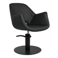Karma Armidale Salon Chair 02190101 - with Matching Black Round Base and Pump - image 2