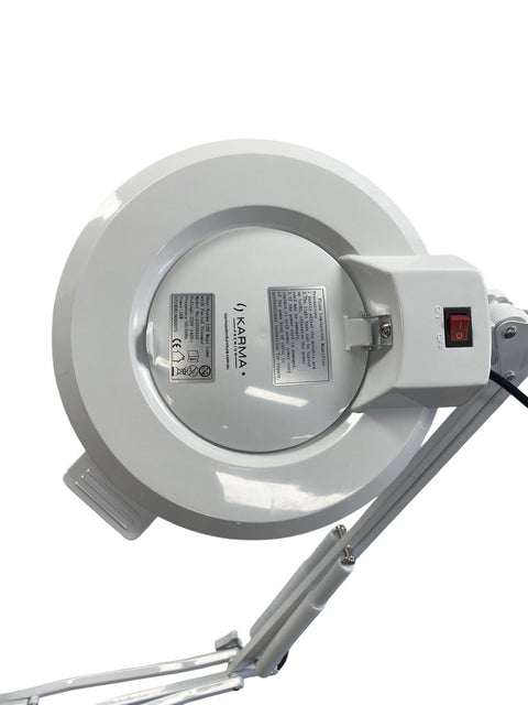Karma Facial Steamer with Ozone - White and LED Magnifying Lamp 01050410 - image 4