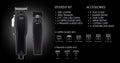 TUFT Elite I Cordless Trimmer and Clipper Complete Salon Kit - image 2