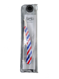 BOB Butterfly Metal Handle Cut Throat Shaving Razor - Barber Pole - image 3