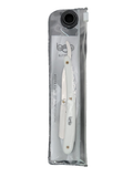 BOB Butterfly Plastic Handle Cut Throat Shaving Razor - White - image 3