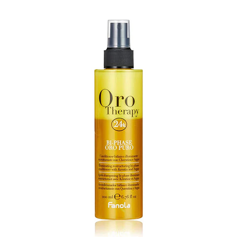 Fanola Orotherapy Illumate Bi Phase Leave In Conditioner 200ml