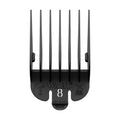 Wahl No. 8 Plastic Tab Attachment Comb 1inch Black
