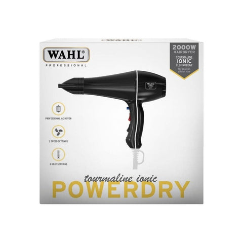 Wahl Power Dry Ionic Hair Dryer Black