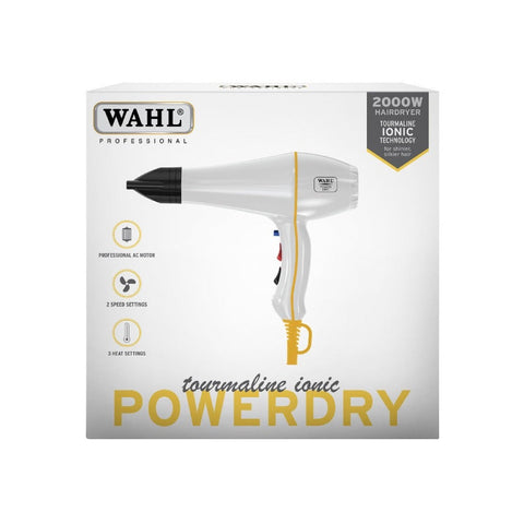 Wahl Power Dry Ionic Hair Dryer White