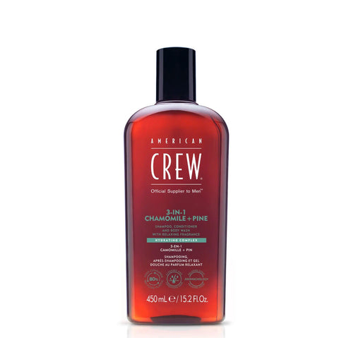 American Crew 3-IN-1 Relaxing Chamomile + Pine 450ml