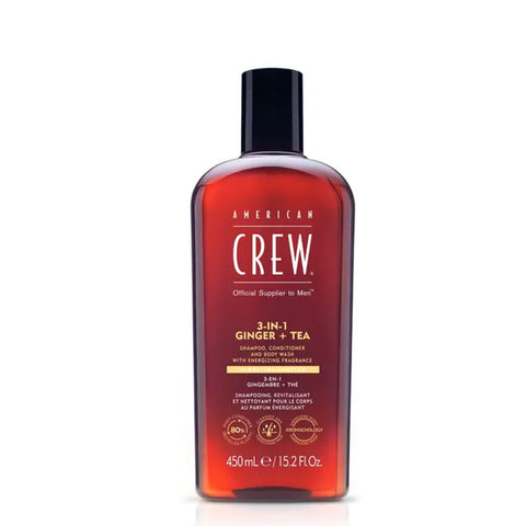 American Crew 3-IN-1 Energizing Ginger + Tea 450ml