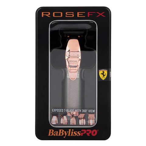 BaByliss PRO RoseFX Skeleton Metal Lithium Hair Trimmer -  FX787RG