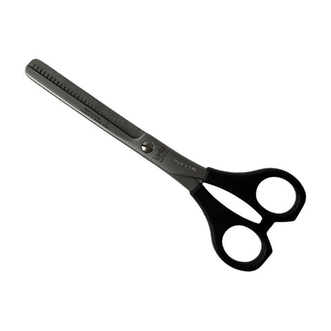 Bob Black Handle 6 inch Thinning Scissors Made In Italy