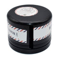BOB Black Neck Strips Dispenser, Neck Paper Roll Holder, Neck Covering Paper Case Container with Suction Cup Base