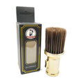 BOB Neck Duster Brush Gold with Talcum Powder Dispenser