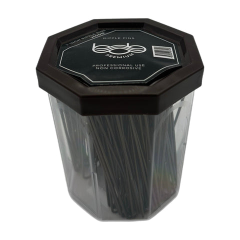BOB Premium Ripple Pins 3 Inch 250g - Brown