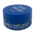 Bob Wax Deal - 48x Bob Hair Wax Shining Aqua Gel Strong Hold Ultra Shine 150ml Blue