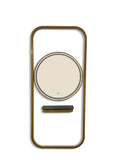 Karma Bunbury Workstation Round LED Salon Mirror Gold 06070003 - image 3