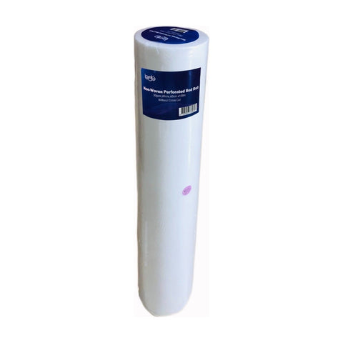 Carton of 6x Bob 100m Bed Roll Non-Woven Perforated with Crosscut White 80cm x 200cm - 300 Sheets in Total - image 2