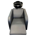 Karma Complete Shampoo Unit Clunes Electric Black with Black Standard Basin 0315012101E - image 2