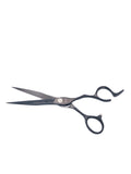 BOB Stealth Edition Black 5.5 Inch Japanese Steel Scissor 440C Steel - Made In Italy