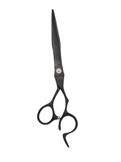 BOB Stealth Edition Black 7 Inch Japanese Steel Scissor 440C Steel - Made In Italy - image 2