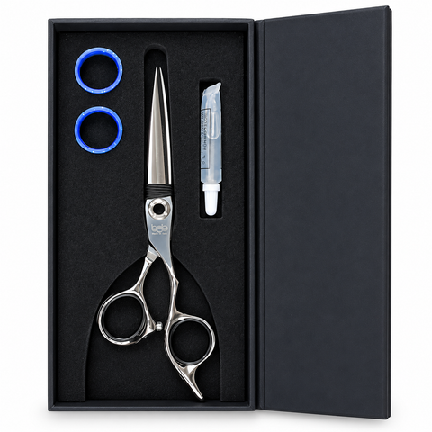 BOB Professional Precision X Edition 6 Inch Japanese Steel Scissor 440C- Made In Italy - image 2
