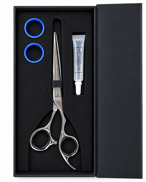 BOB Professional X-Blade Edition 5.5 Inch Japanese Steel Scissor 440C - Made In Italy - image 2