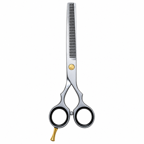 BOB Silver Line Edition 6 Inch Japanese Steel Scissor 440C - Made In Italy - image 5