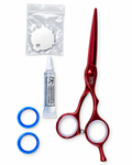 BOB Professional Fire Cut Edition 5.5 Inch Japanese Steel Scissor 440C - Made In Italy - image 3