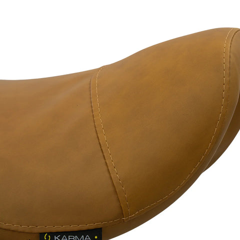 Karma Evandale Salon Saddle Stool Tan No.05 07040502 - image 2