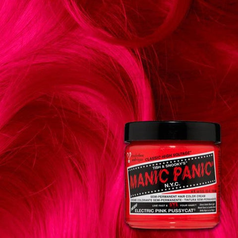 Manic Panic Electric Pink Pussycat 118ml High Voltage® Classic Cream Formula Hair Color