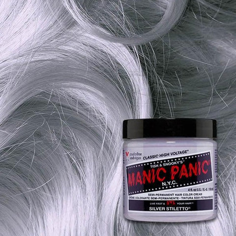 Manic Panic Silver Stiletto 118ml High Voltage® Classic Cream Formula Hair Color