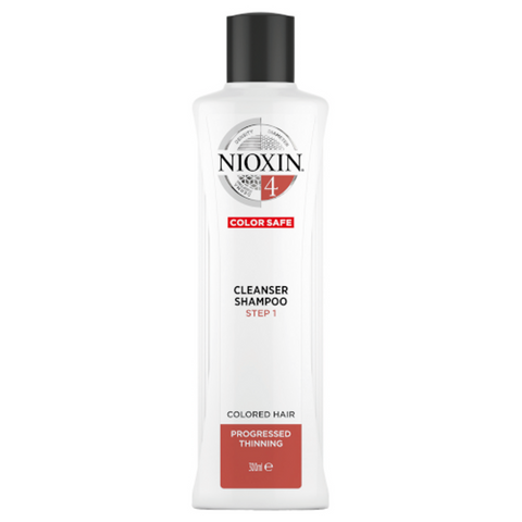 Nioxin 4 Cleanser Shampoo Step 1 Colored Hair Progressed Thinning 300ml