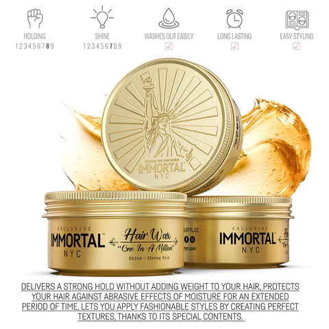 Immortal NYC One In A Million Hair Wax 150ml