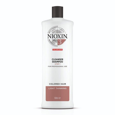 Nioxin System 3 Cleanser Shampoo 1 Litre